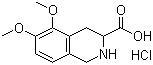 5,6-Dimethoxy-1,2,3,4-tetrahydro-3-isoquinolinecarboxylic acid hydrochloride Structure,77141-34-5Structure