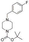 4-[(4-Fluorophenyl)methyl]-1,1-piperazinecarboxylic acid, 1,1-dimethylethyl ester Structure,77278-77-4Structure