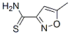 5-Methylisoxazole-3-carbothioamide Structure,77358-26-0Structure