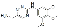 6-((1S)-1-Aminoethyl)-N-(3,4,5-trimethoxyphenyl)-1,2,4-triazin-3-amine Structure,774460-88-7Structure