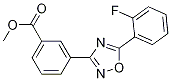 Benzoic acid, 3-[5-(2-fluorophenyl)-1,2,4-oxadiazol-3-yl]-, methyl ester Structure,775304-60-4Structure