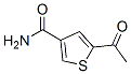 3-Thiophenecarboxamide, 5-acetyl-(9ci) Structure,77779-08-9Structure