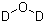 Deuterium oxide (low conductivity; < 2.5 us/cm) Structure,7789-20-0Structure