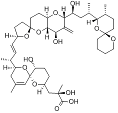 Okadaic acid Structure,78111-17-8Structure