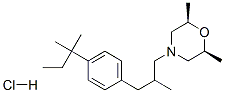 鹽酸阿莫洛芬結(jié)構(gòu)式_78613-38-4結(jié)構(gòu)式