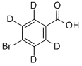 4-Bromobenzoic-d4 acid Structure,787624-24-2Structure