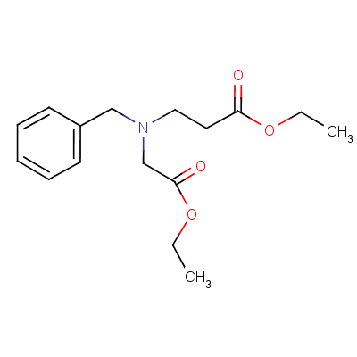 Ethyl 3-[n-benzyl-n-(ethoxycarbonylmethyl)amino]propionate Structure,795-18-6Structure