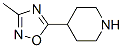 4-(3-Methyl-1,2,4-oxadiazol-5-yl)piperidine Structure,795310-41-7Structure