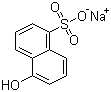 5-Hydroxy-1-naphthalenesulfonic acid sodium salt Structure,79873-34-0Structure