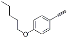 1-Eth-1-ynyl-4-(pentyloxy)benzene Structure,79887-16-4Structure