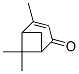 4,6,6-Trimethylbicyclo[3.1.1]hept-3-en-2-one Structure,80-57-9Structure