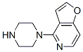 4-Piperazin-1-yl-furo[3,2-c]pyridine Structure,81078-84-4Structure