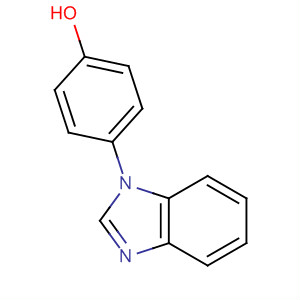 4-(1H-benzimidazol-1-yl)phenol Structure,81376-56-9Structure