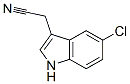 5-Chloroindole-3-acetonitrile Structure,81630-83-3Structure