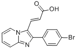 3-[2-(4-Bromophenyl)imidazo[1,2-a]pyridin-3-yl]acrylic acid Structure,824413-88-9Structure