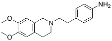 4-[2-(3,4-Dihydro-6,7-dimethoxy-2(1h)-isoquinolinyl)ethyl]-benzenamine Structure,82925-02-8Structure