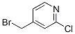 4-Bromomethyl-2-chloropyridine Structure,83004-15-3Structure