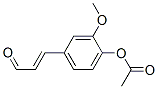 4-Acetoxy-3-methoxycinnamaldehyde Structure,83071-67-4Structure