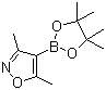 3,5-Dimethylisoxazole-4-boronic acid pinacol ester Structure,832114-00-8Structure