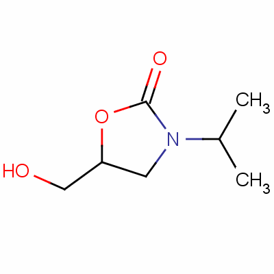 5-(Hydroxymethyl)-3-(1-methylethyl)oxazolidin-2-one Structure,83277-30-9Structure