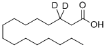 Hexadecanoic-3,3-d2 acid Structure,83293-32-7Structure