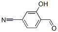 Benzonitrile, 4-formyl-3-hydroxy- Structure,84102-89-6Structure