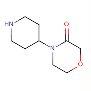 4-(4-Piperidinyl)-3-morpholinone Structure,841202-48-0Structure