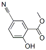 5-Cyano-2-hydroxy-benzoic acid methyl ester Structure,84437-12-7Structure