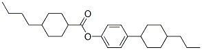 4-(4-Propylcyclohexyl)phenyl 4-butylcyclohexanecarboxylate Structure,84540-35-2Structure