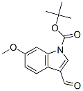 3-Formyl-6-methoxyindole-1-carboxylic acid tert-butyl ester Structure,847448-73-1Structure