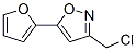 3-(Chloromethyl)-5-(2-furyl)isoxazole Structure,848658-70-8Structure