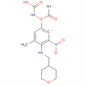 Methyl {3-nitro-4-[(tetrahydro-2h-pyran-4-ylmethyl)amino]phenyl}carbamate Structure,849350-93-2Structure