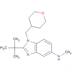 2-Tert-butyl-n-methyl-1-(tetrahydro-2h-pyran-4-ylmethyl)-1h-benzimidazol-5-amine Structure,849350-96-5Structure