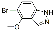 5-Bromo-4-methoxy-1H-indazole Structure,850363-67-6Structure