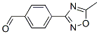 4-(5-Methyl-1,2,4-oxadiazol-3-yl)benzaldehyde Structure,852180-60-0Structure