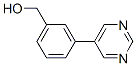 (3-Pyrimidin-5-ylphenyl)methanol Structure,852180-75-7Structure