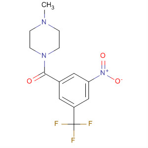 (3-Nitro-5-(trifluoromethyl)phenyl)-(4-methylpiperazin-1-yl)methanone Structure,853296-95-4Structure