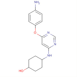 4-[6-(4-Amino-phenoxy)-pyrimidin-4-ylamino]cyclohexanol Structure,853298-75-6Structure