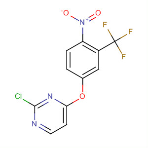 2-Chloro-4-(4-nitro-3-trifluoromethyl-phenoxy)pyrimidine Structure,853299-27-1Structure