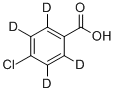 4-Chlorobenzoic-d4 acid Structure,85577-25-9Structure