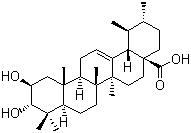 (2beta,3alpha)-2,3-Dihydroxy-urs-12-en-28-oic acid Structure,856012-03-8Structure