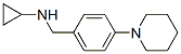 N-(4-Piperidin-1-ylbenzyl)cyclopropanamine Structure,857283-76-2Structure