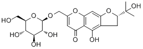 Prim-o-glucosylangelicain Structure,85889-15-2Structure