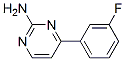 4-(3-Fluorophenyl)pyrimidin-2-amine Structure,85979-48-2Structure