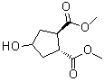 (3R,4r)-3,4-bis(methyloxycarbonyl)cyclopentanol Structure,862259-02-7Structure