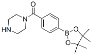 4-(Piperazine-1-carbonyl)phenylboronic acid, pinacol ester Structure,864754-07-4Structure