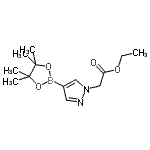 1-(Ethoxycarbonylmethyl)-1H-pyrazole-4-boronic acid, pinacol ester Structure,864754-16-5Structure