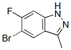 5-Bromo-6-fluoro-3-methyl-1H-indazole Structure,864773-66-0Structure