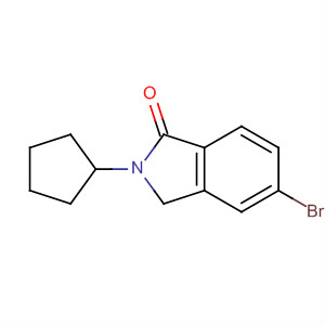 5-Bromo-2-cyclopentylisoindolin-1-one Structure,864867-11-8Structure