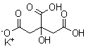 Potassium dihydrogen citrate Structure,866-83-1Structure